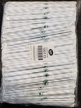 Load image into Gallery viewer, Paper Straws, black striped 500pk
