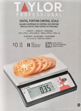 Load image into Gallery viewer, Digital Portion Control Kitchen Scale (up to 10 lb)
