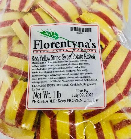Florentyna's Ravioli Sweet Potato (Frozen) 1lb