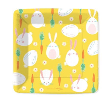 Party Plates Itty Bitty Bunnies