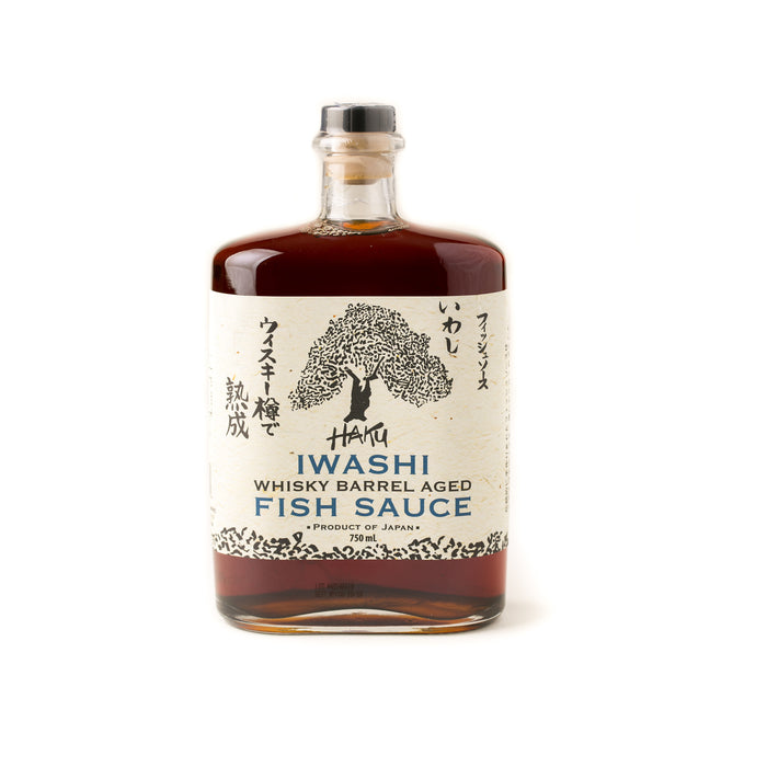 Iwashi Whiskey Barrel Aged Fish Sauce 375ml