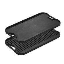 Load image into Gallery viewer, Reversible Iron Grill/Griddle 20x10
