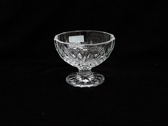 Glass Fluted Ice Cream Bowl 8oz