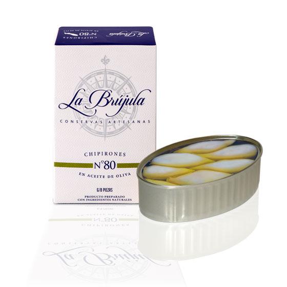 La Brujula Squid in Oil