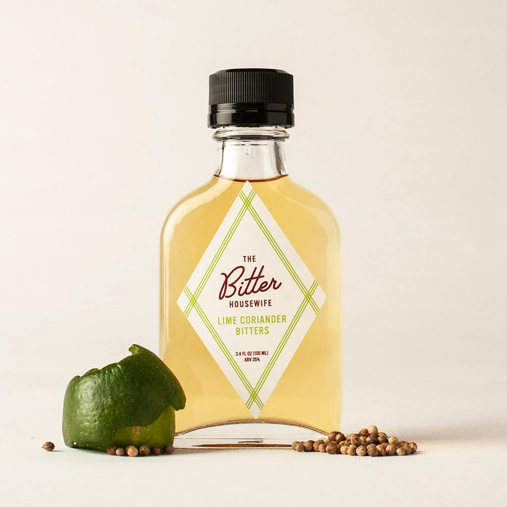 The Bitter Housewife Lime Coriander Bitters 3.4oz