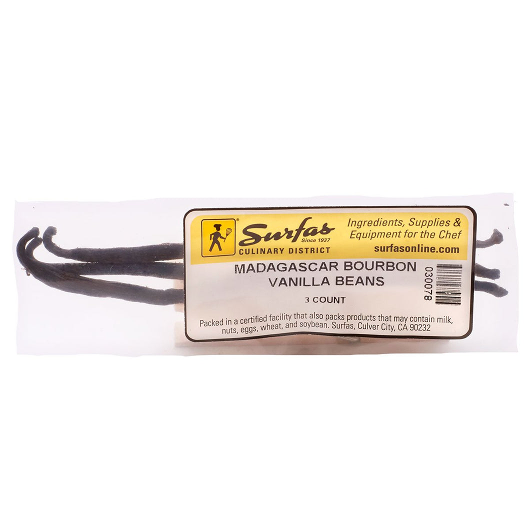 Madagascar Vanilla Beans 3ct