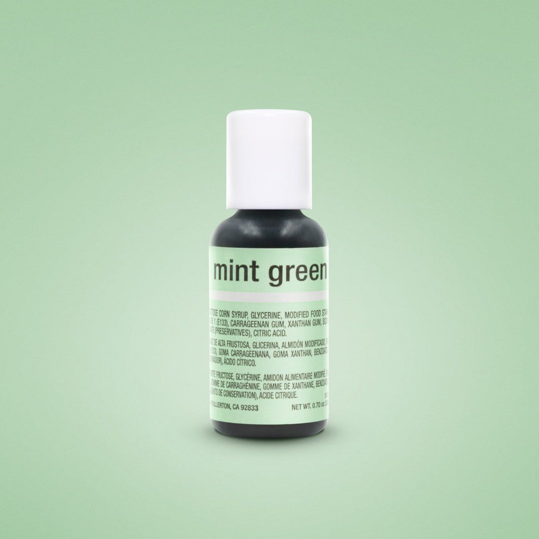 Chefmaster Gel Mint Green 0.70oz