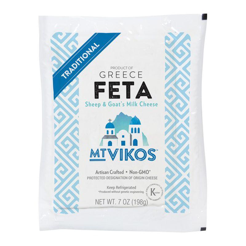 Mt Vikos Feta Traditional Cheese 7oz