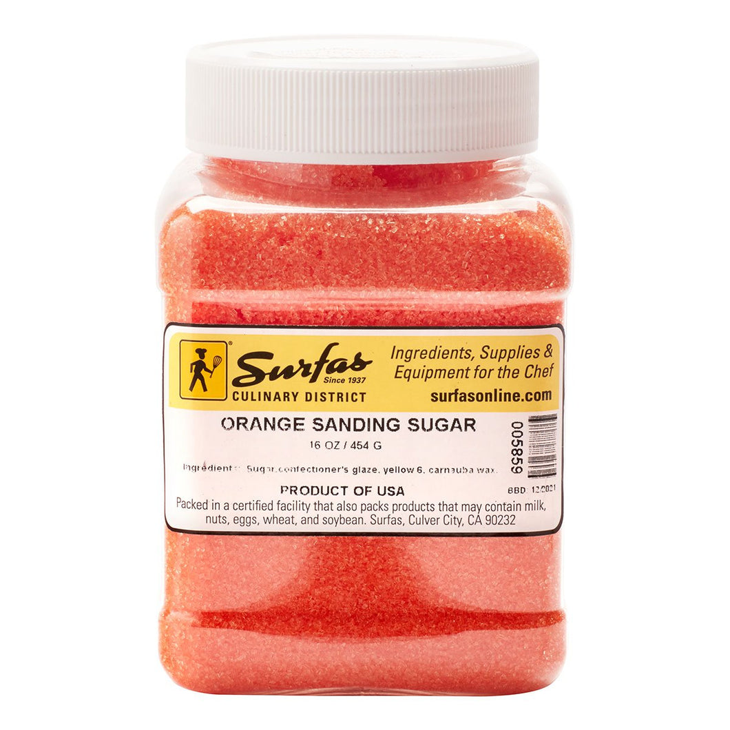 Orange Sanding Sugar 1lb