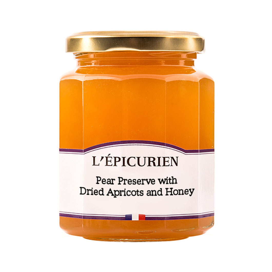 L'Epicurien Pear Jam with Apricot & Honey