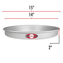 Load image into Gallery viewer, Cake Pan 14x2 Fixed Bottom
