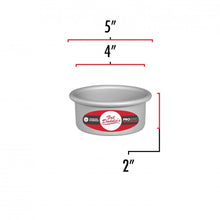 Load image into Gallery viewer, Cake Pan 4x2 Fixed Bottom
