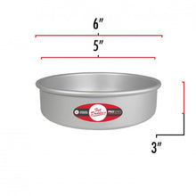 Load image into Gallery viewer, Cake Pan 5x3 Fixed Bottom
