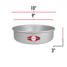 Load image into Gallery viewer, Cake Pan 9x3 Fixed Bottom
