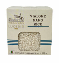 Load image into Gallery viewer, Lucedio Vialone Nano Rice 1.1lb
