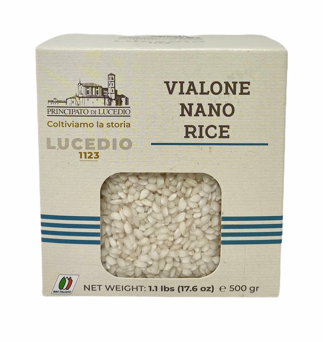 Lucedio Vialone Nano Rice 1.1lb