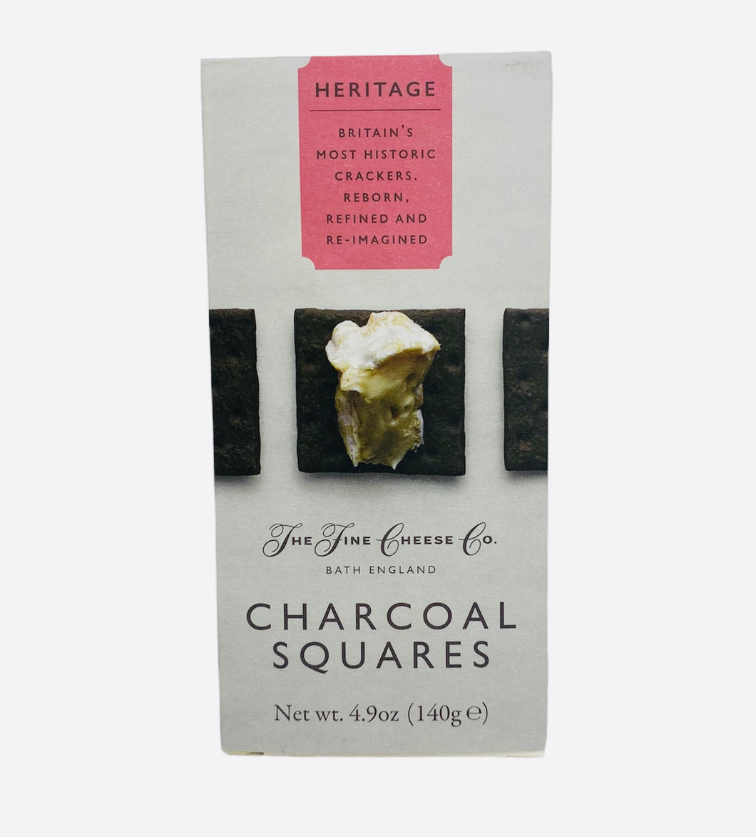 Fine English Charcoal Squares Cracker 4.4oz