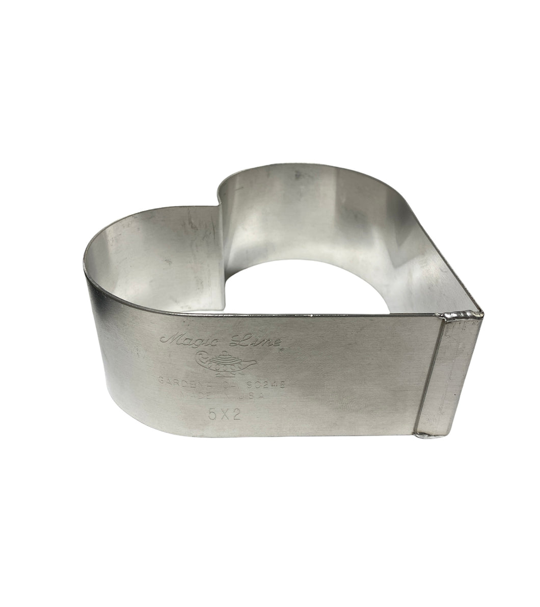 Cake Ring 5x2 Heart