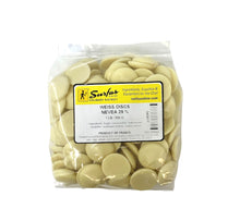 Load image into Gallery viewer, Weiss Nevea 29% White Chocolate Discs 1lb

