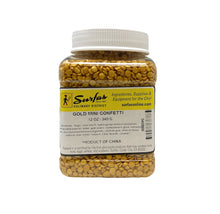 Load image into Gallery viewer, Mini Gold Pearl Confetti 12oz
