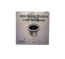 Load image into Gallery viewer, Basket Sink Strainer 1-7/8in SM
