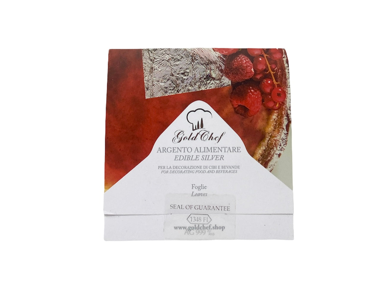 Manetti Edible Silver Leaf - 5 Sheets – Tuscan Edible Gold