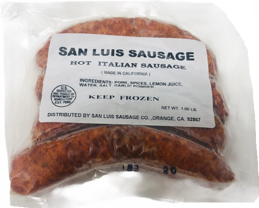 San Luis Hot Italian Sausage 1lb