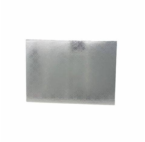 Cake Drum Silver 1/4 Sheet