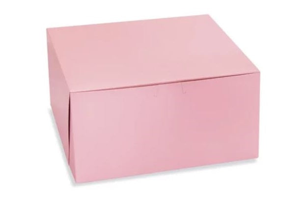 Pink Bakery Box 10x10x5