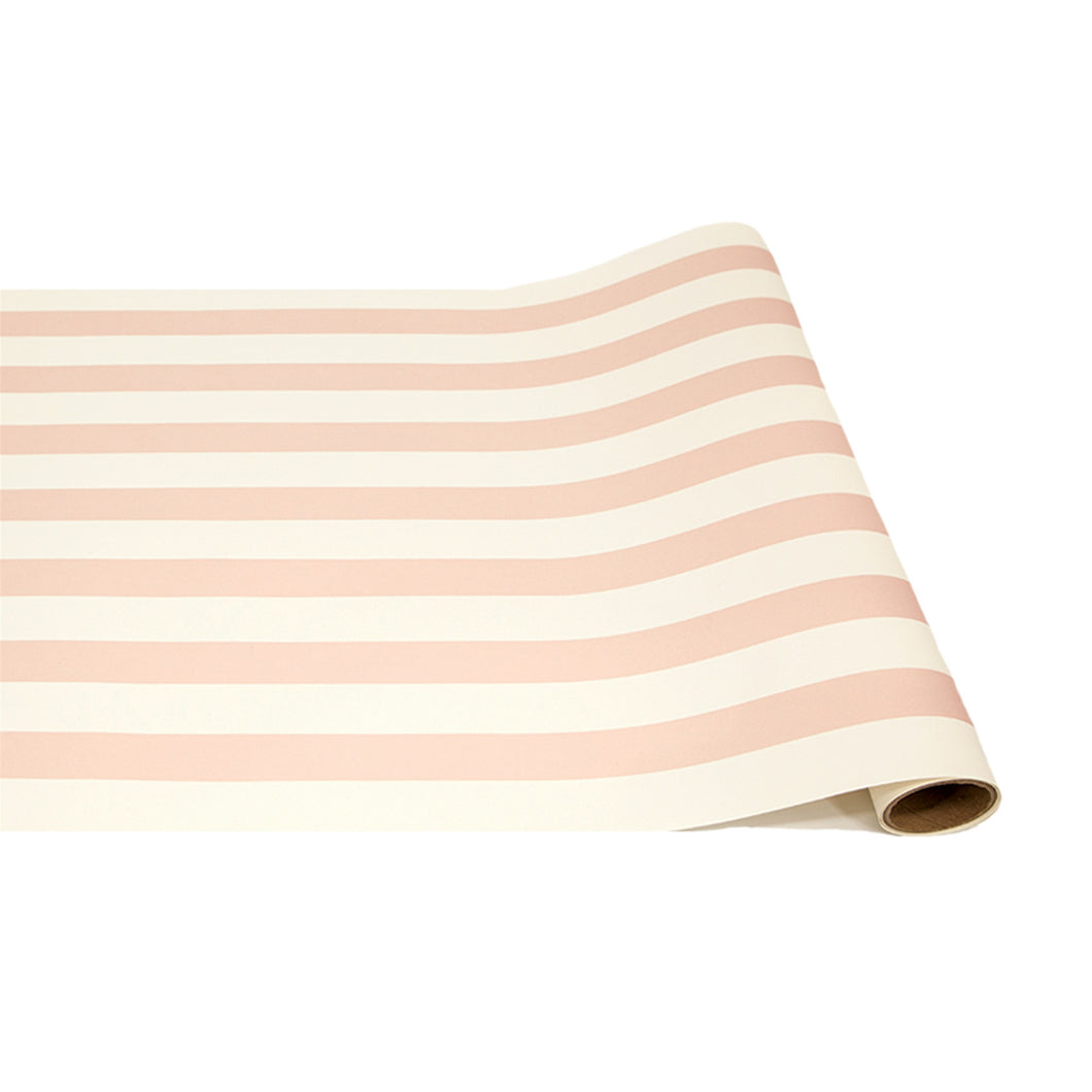 Table Runner Pink Stripe 20x25in
