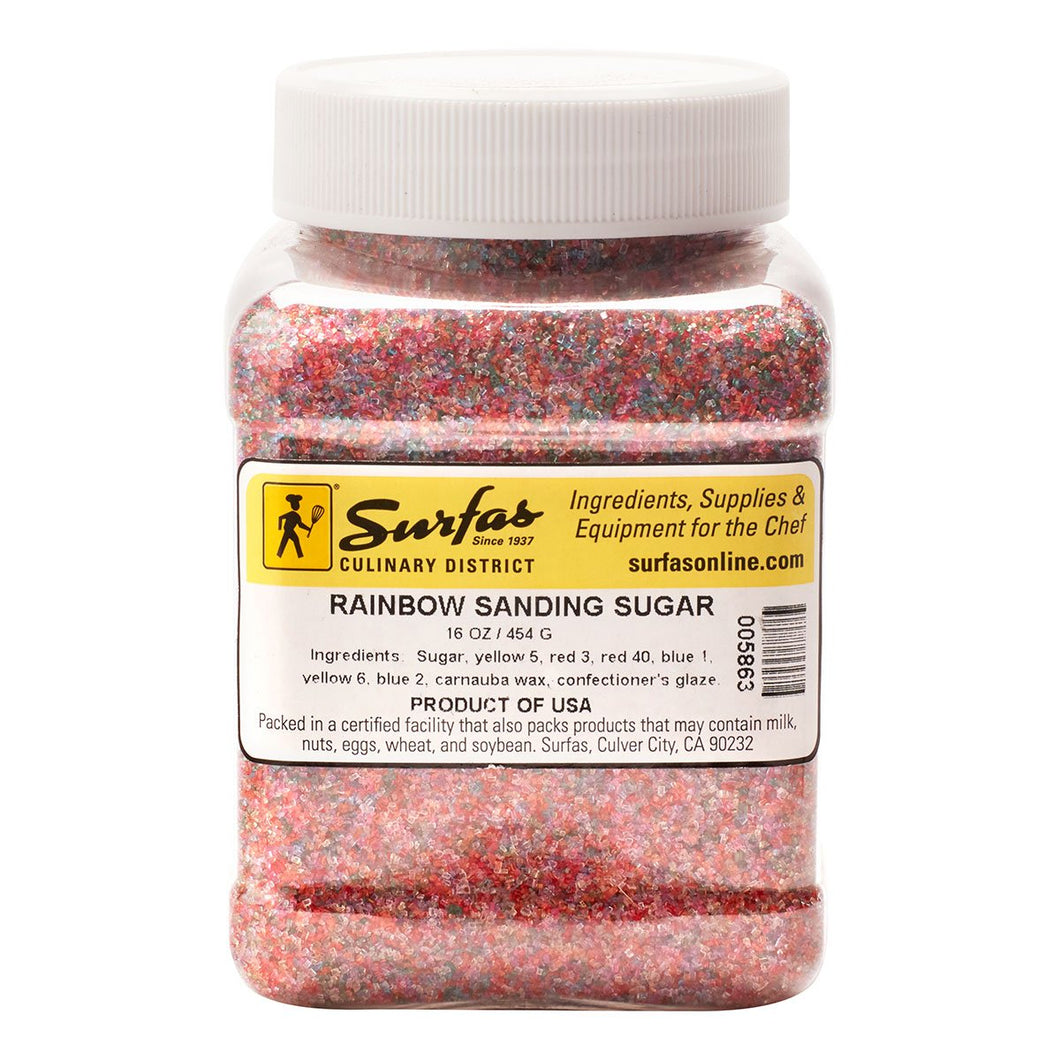 Rainbow Sanding Sugar 1lb
