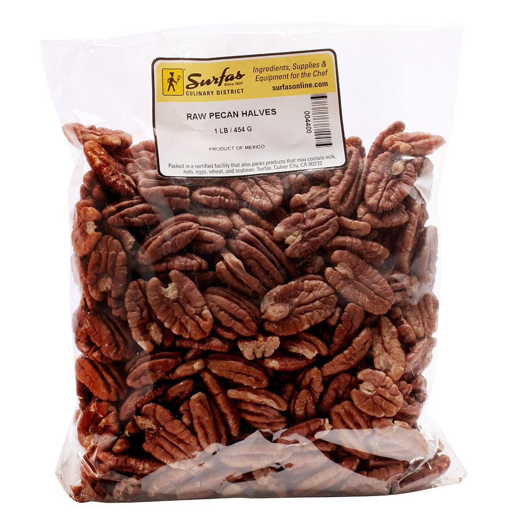 Raw Pecans Halves 1lb