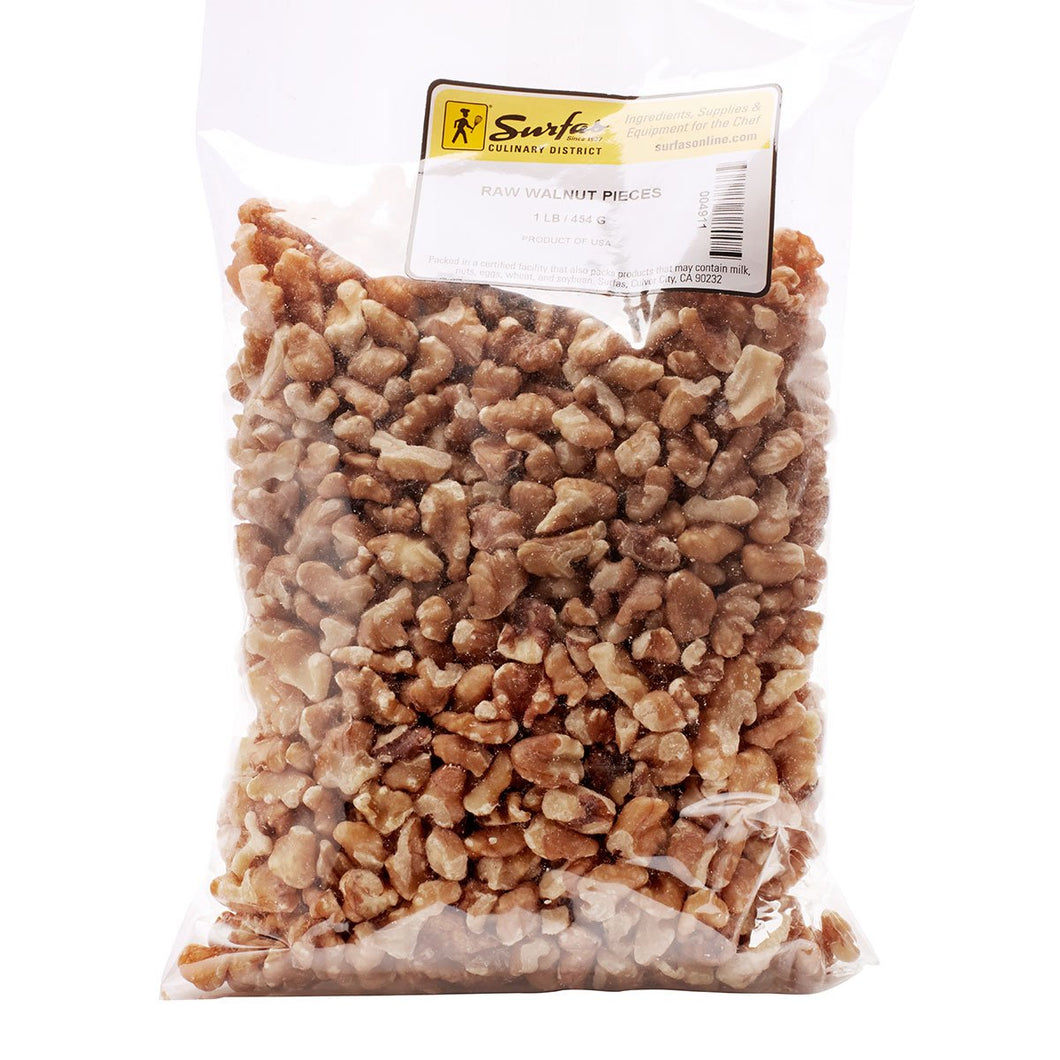 Walnut Pieces Raw 1lb