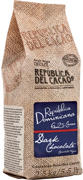 Republica de Cacao Dark Chocolate 62% Discs