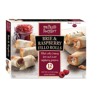 The Fillo Factory Brie Raspberry Rolls 8.75oz