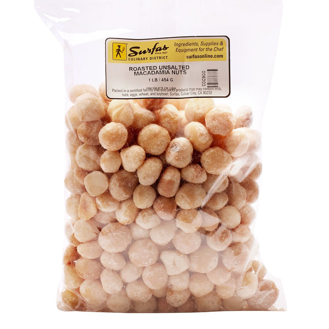 Roasted Macadamia Nuts No Salt 1lb