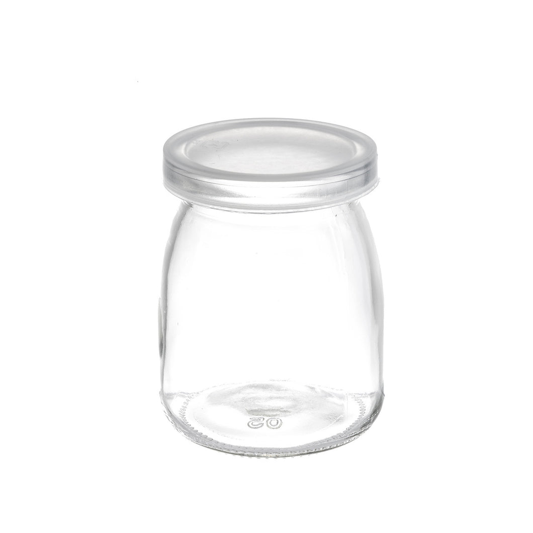 Glass Jar 6 oz w/ Lid