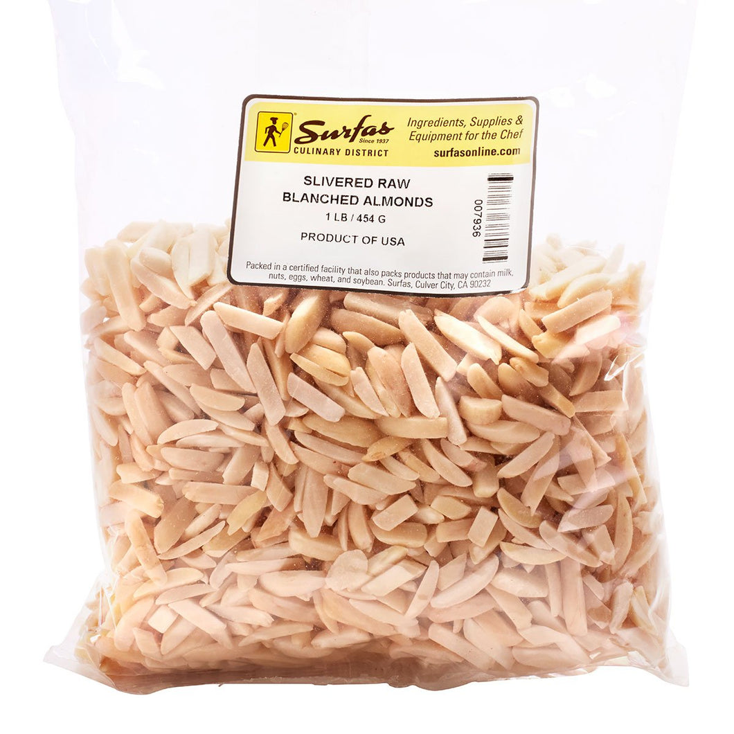 Slivered Blanched Almonds 1lb