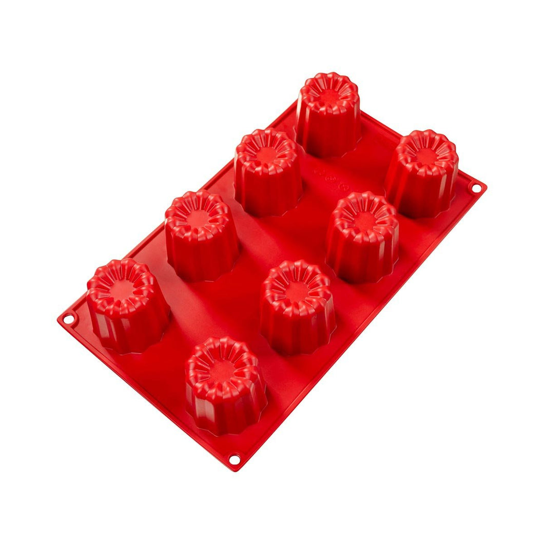 Silicone Mold - Bordelais/Cannelés 3.1oz (8)