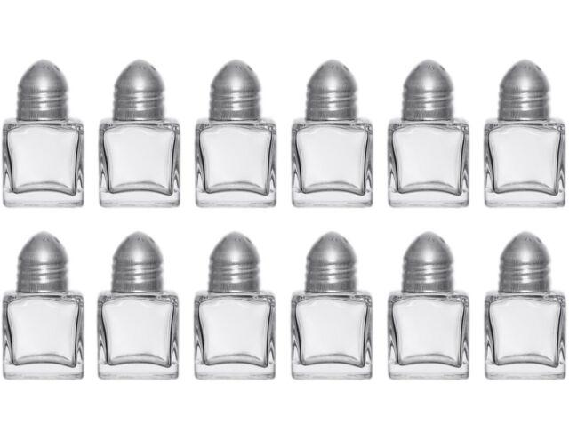 Salt Shaker Mini/Square Chrome (24)