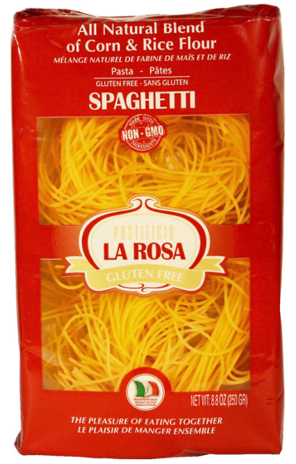 La Rosa GF Spaghetti Pasta 8.8oz