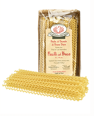Rustichella d'Abruzzo Fusilli Col Buco Pasta 1 lbs