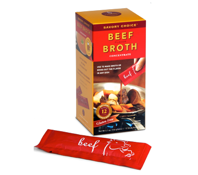 Savory Choice Beef Broth Base 12ct