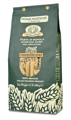 Rustichella PrimoGrano Penne Pasta 500gr