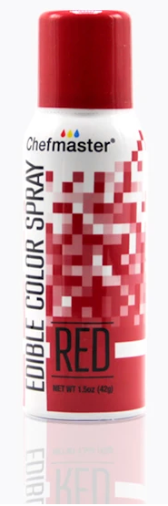 Chefmaster Edible Spray Red