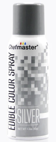 Chefmaster Edible Spray Silver