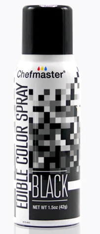 Chefmaster Edible Spray Black