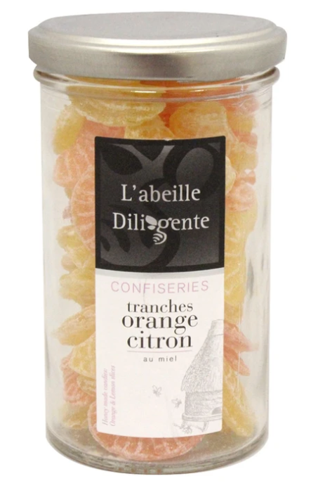 L'Abeille Orange Citron Hard Candy 170g
