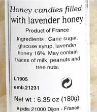 Load image into Gallery viewer, L&#39;Abeille Honey Lavender Hard Candy 180g
