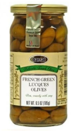 Barral Lucques Olives 7oz